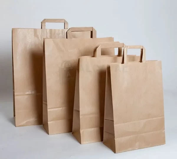 Bolsas Reciclables de Papel con Asa